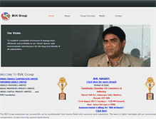 Tablet Screenshot of bvkgroup.com